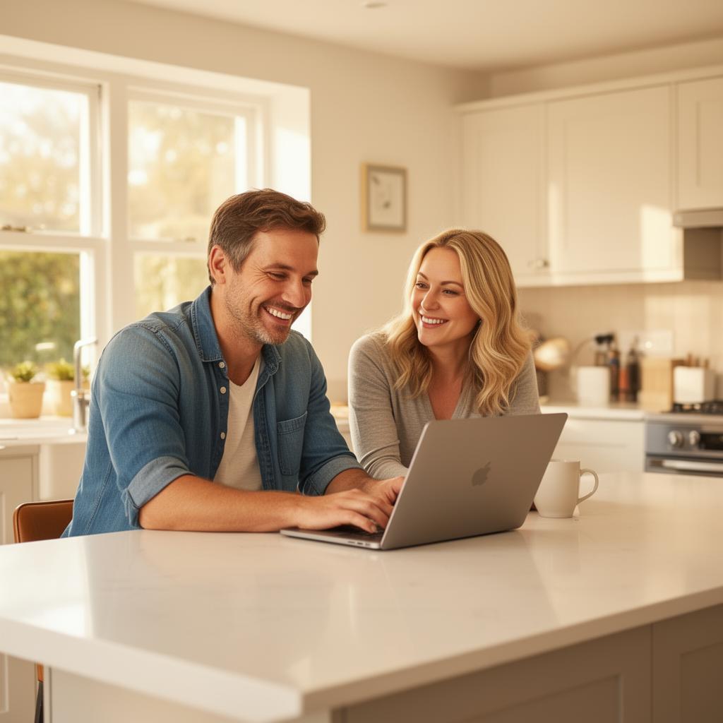 Homeowner posting a renovation job online